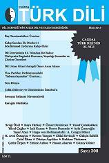 2013 Yılının Dergileri