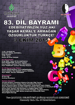83. Dil Bayramı (3 Ekim 2015)