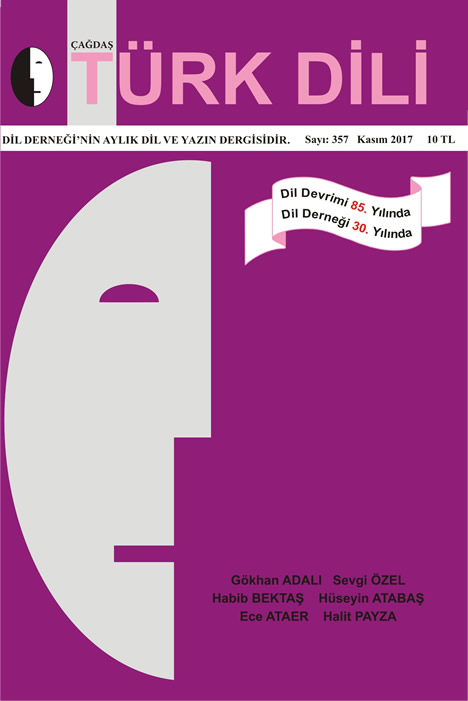 KASIM 2017 - 357. SAYI