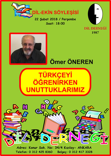 Dil-Ekin Söyleşisi: ÖMER ÖNEREN ile TÜRKÇEYİ ÖĞRENİRKEN UNUTTUKLARIMIZ
