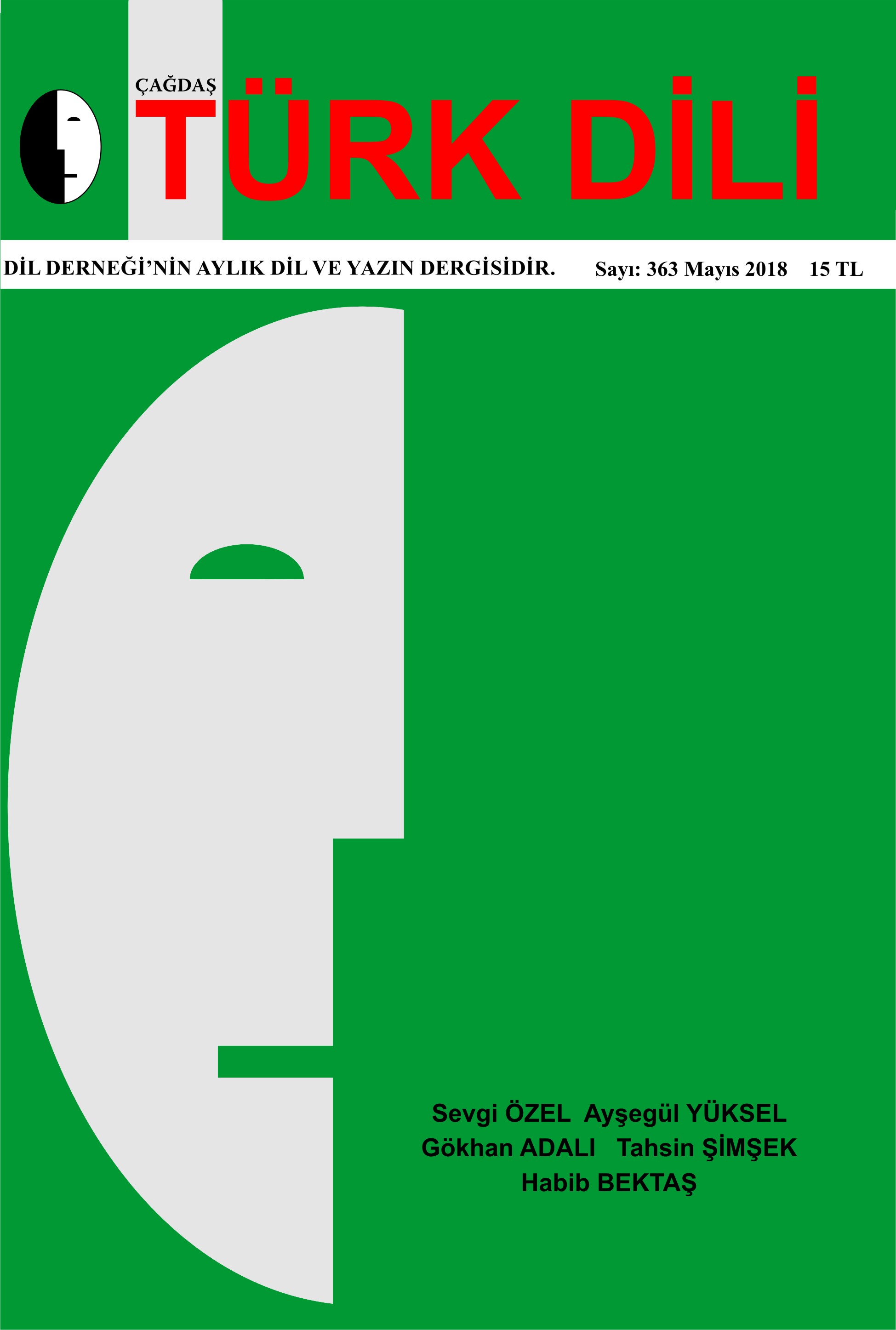 MAYIS 2018 - 363. SAYI