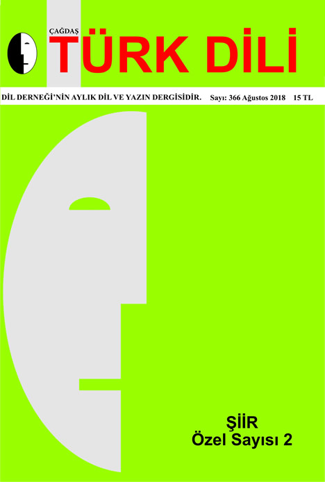 AĞUSTOS 2018 - 366. SAYI