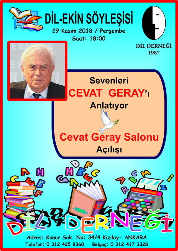 Dil-Ekin Söyleşisi: CEVAT GERAY’I ANIYORUZ! 