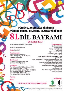 81. Dil Bayramı (26 Eylül 2013)