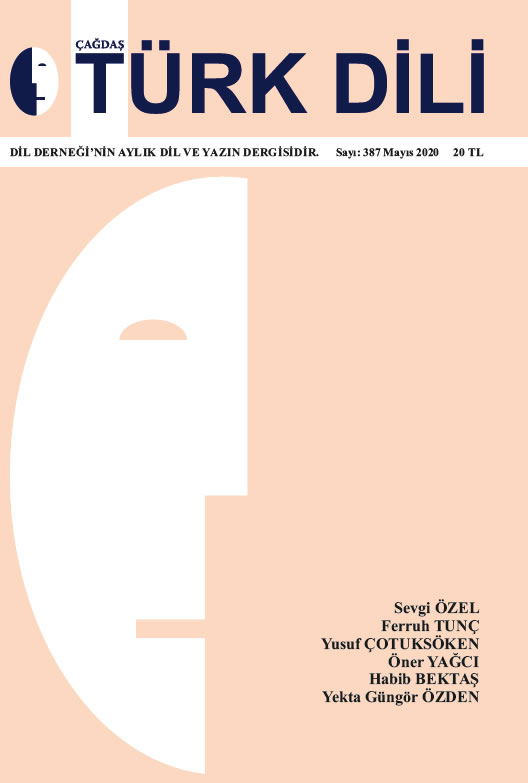 MAYIS 2020 - 387. SAYI