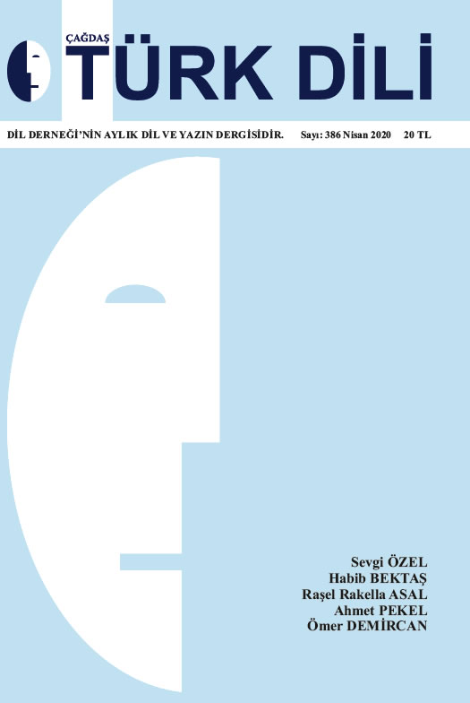 NİSAN 2020 - 386. SAYI