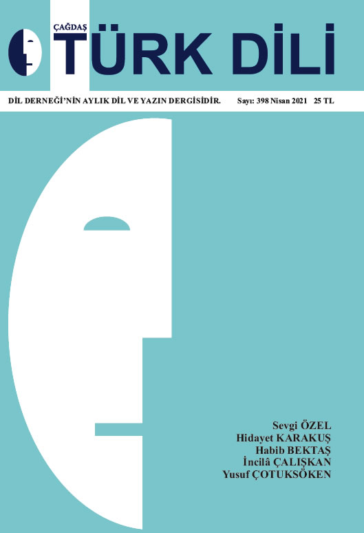 NİSAN 2021 - 398. SAYI
