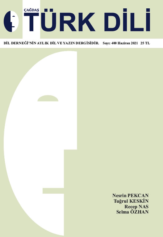 HAZİRAN 2021 - 400. SAYI