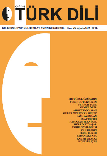 AĞUSTOS 2023 - 426. SAYI