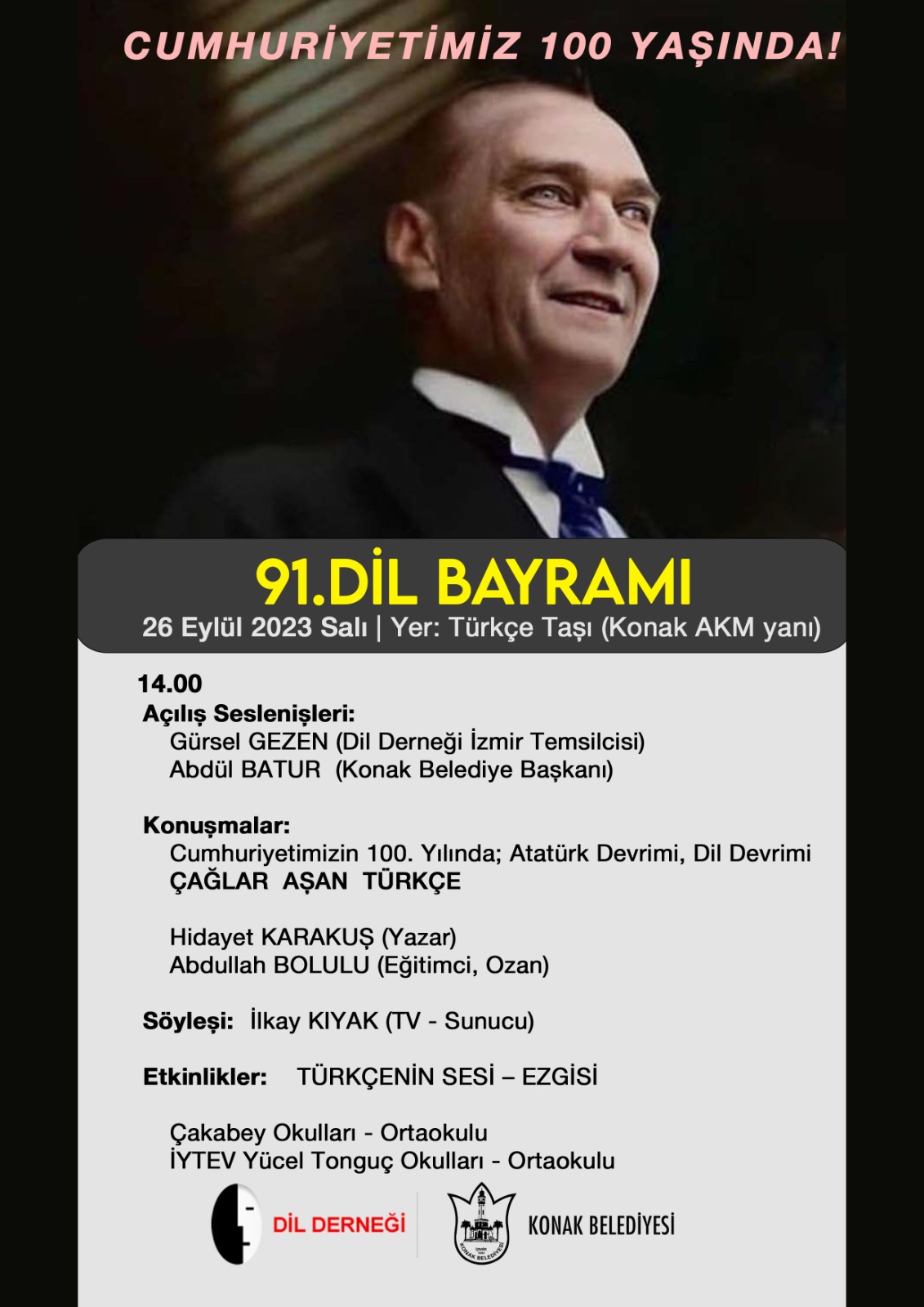İZMİR'DE DİL BAYRAMI