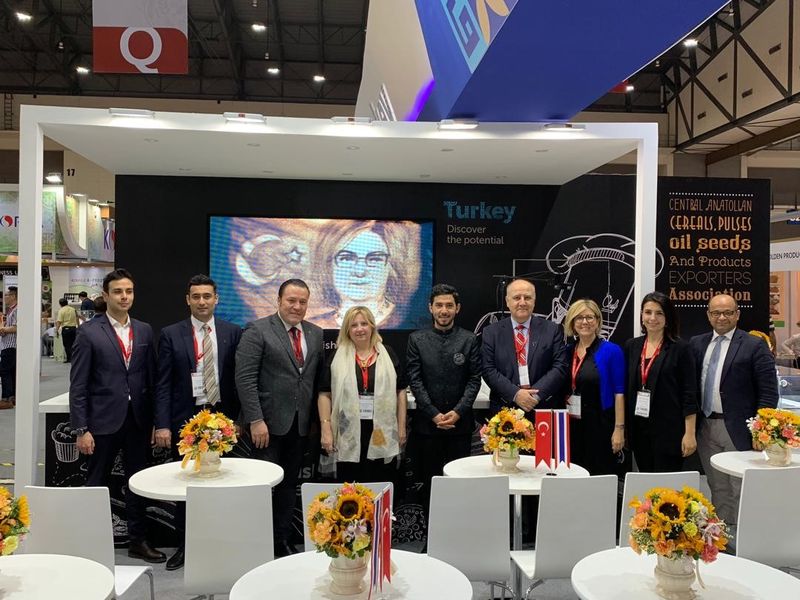 Orta Anadolu Hububat, Bakliyat, Yağlı Tohumlar Ve Mamulleri İhracatçıları Birliği Thaifex-World Of Food Asia 2019 Fuarı’nda